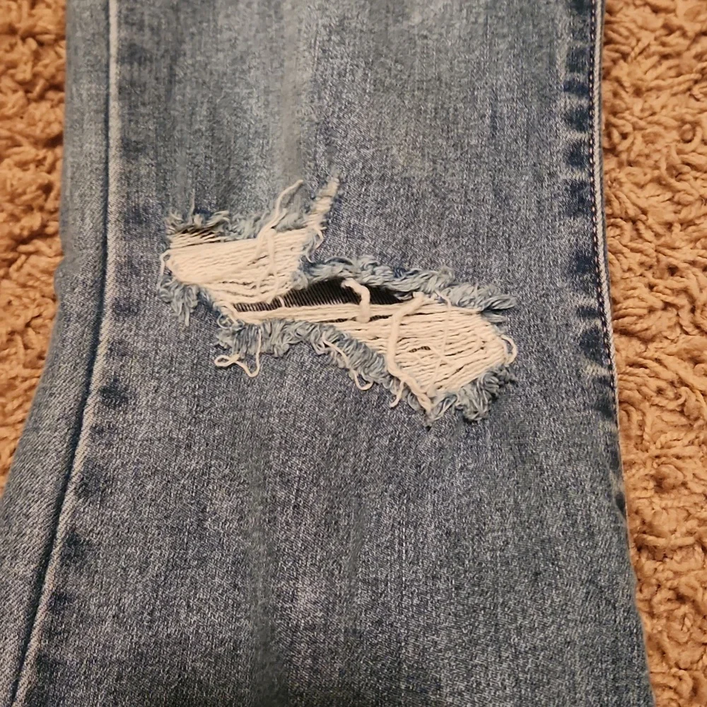 Hidden Distressed Blue Women's Flare Jeans Size 26 - Picture 3 of 10